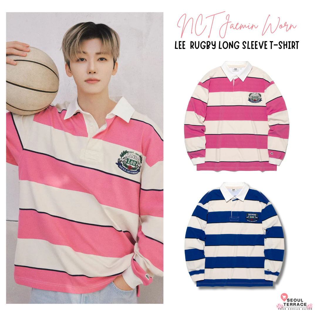 [NCT Jaemin Pick] Lee Rugby Long Sleeve T-Shirt