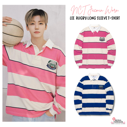 [NCT Jaemin Pick] Lee Rugby Long Sleeve T-Shirt