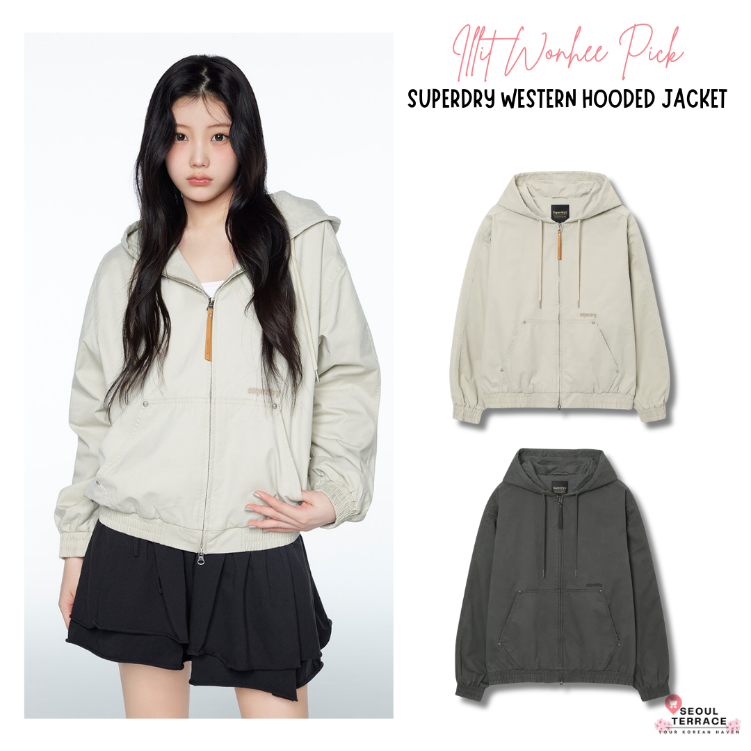 [Illit Wonhee Pick] 26SS Superdry Western Hooded Jacket