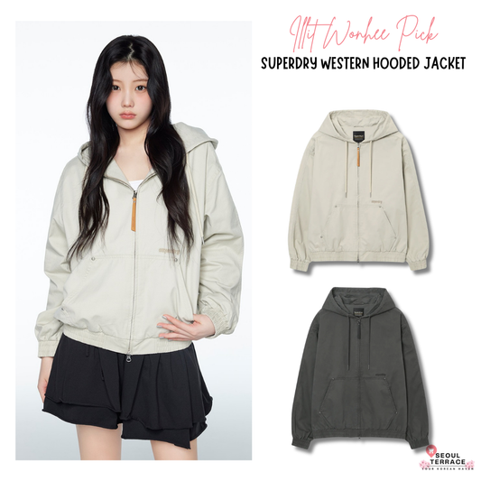[Illit Wonhee Pick] 26SS Superdry Western Hooded Jacket