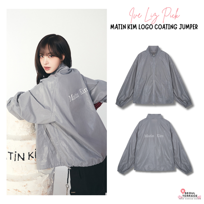 [Ive Liz Pick] 26SS Matin Kim Logo Coating Jumper