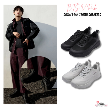 [BTS V Pick] 26SS Snow Peak Zenith Sneakers
