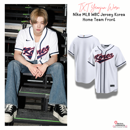 [TXT Yeonjun Worn] Nike MLB WBC Jersey Korea Home Team Front