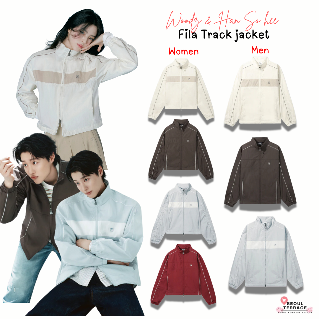 [Woodz &  Han So-hee Pick] Fila Track Jacket