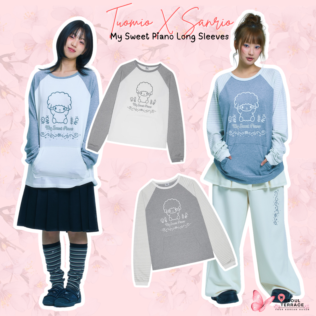 Tuomio X Sanrio Characters My Sweet Piano Long Sleeves