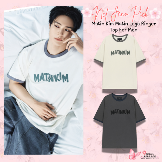 [NCT Jeno Pick] Matin Kim Matin Logo Ringer Top For Men