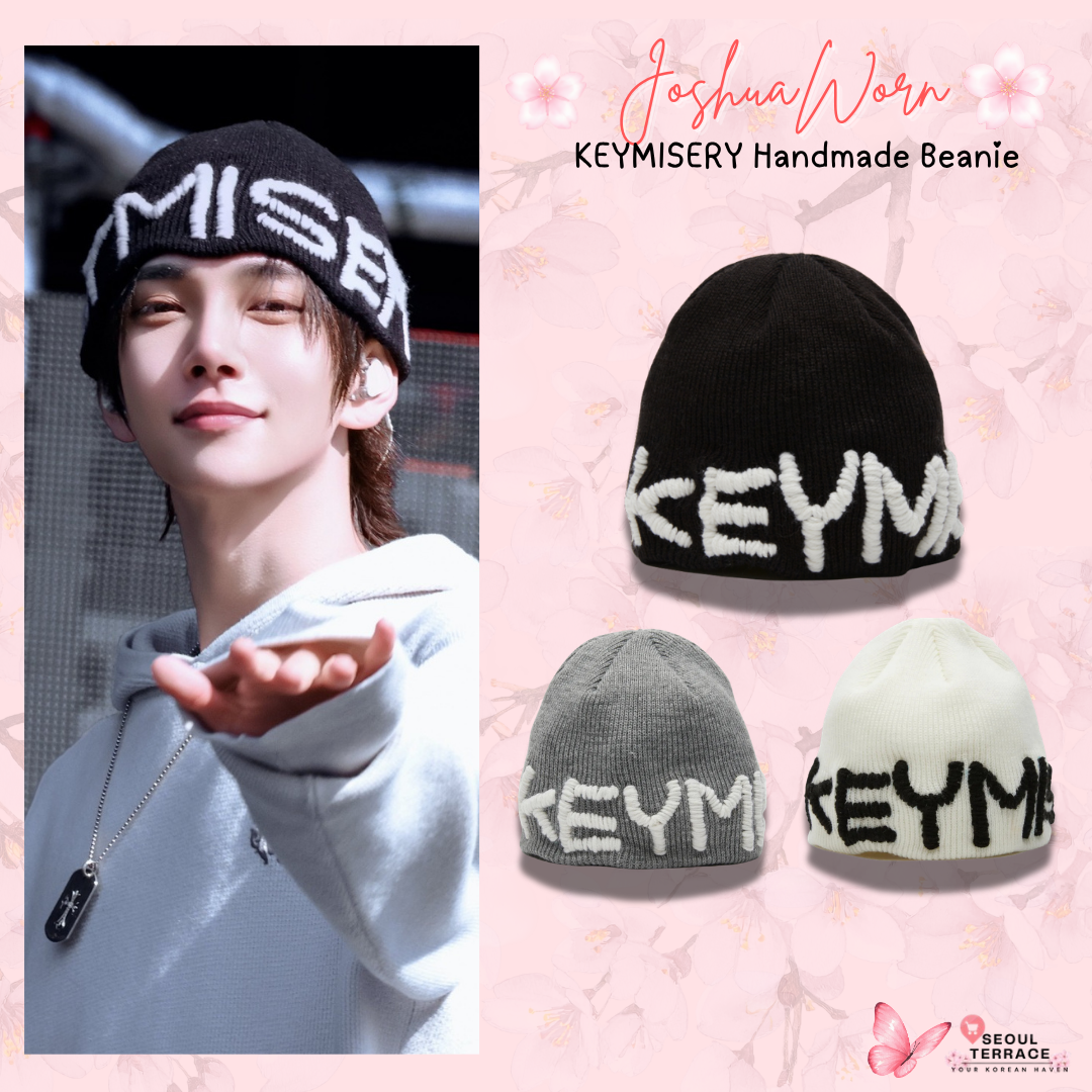 [Seventeen Joshua Worn] KEYMISERY Handmade Beanie