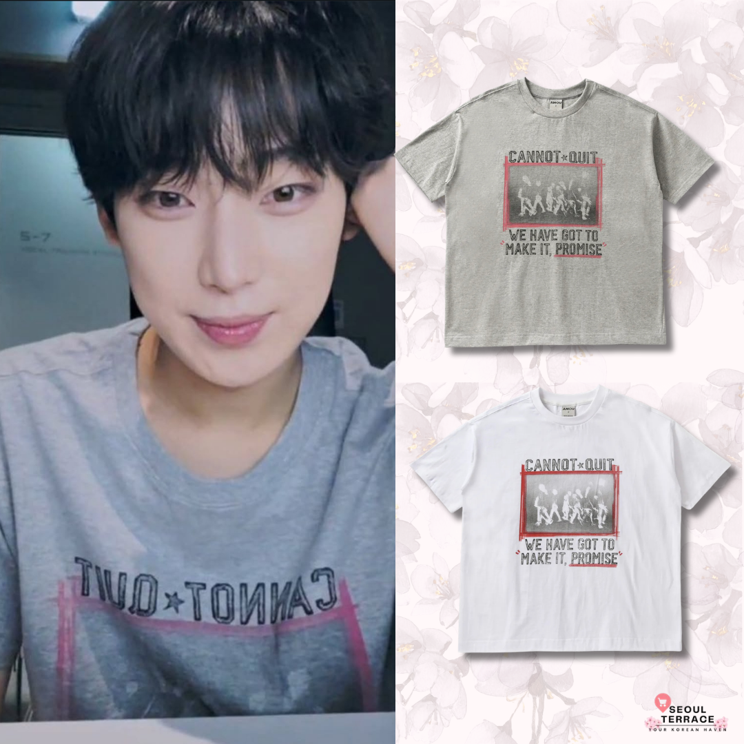 [Enhypen Sunoo Worn] AMOU Marking Box Half T-Shirts