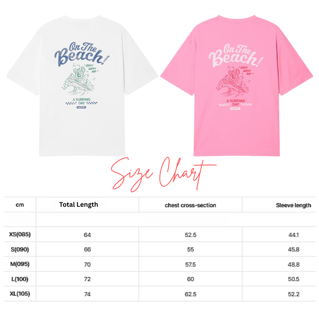 [Woodz Worn] FILA Coldwave+ On the Beach Short Sleeve T-shirt
