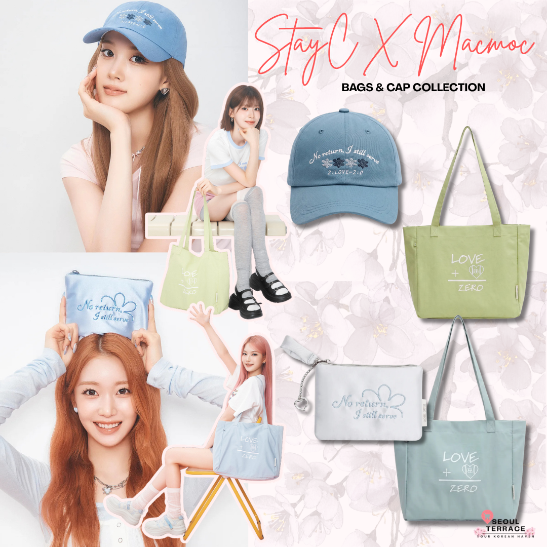 [StayC X Macmoc] Bags & Cap Collection