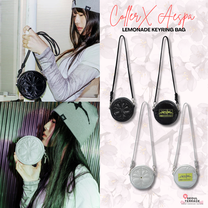 [COLLER X Aespa Lemonade Edition] Lemonade Keyring Bag