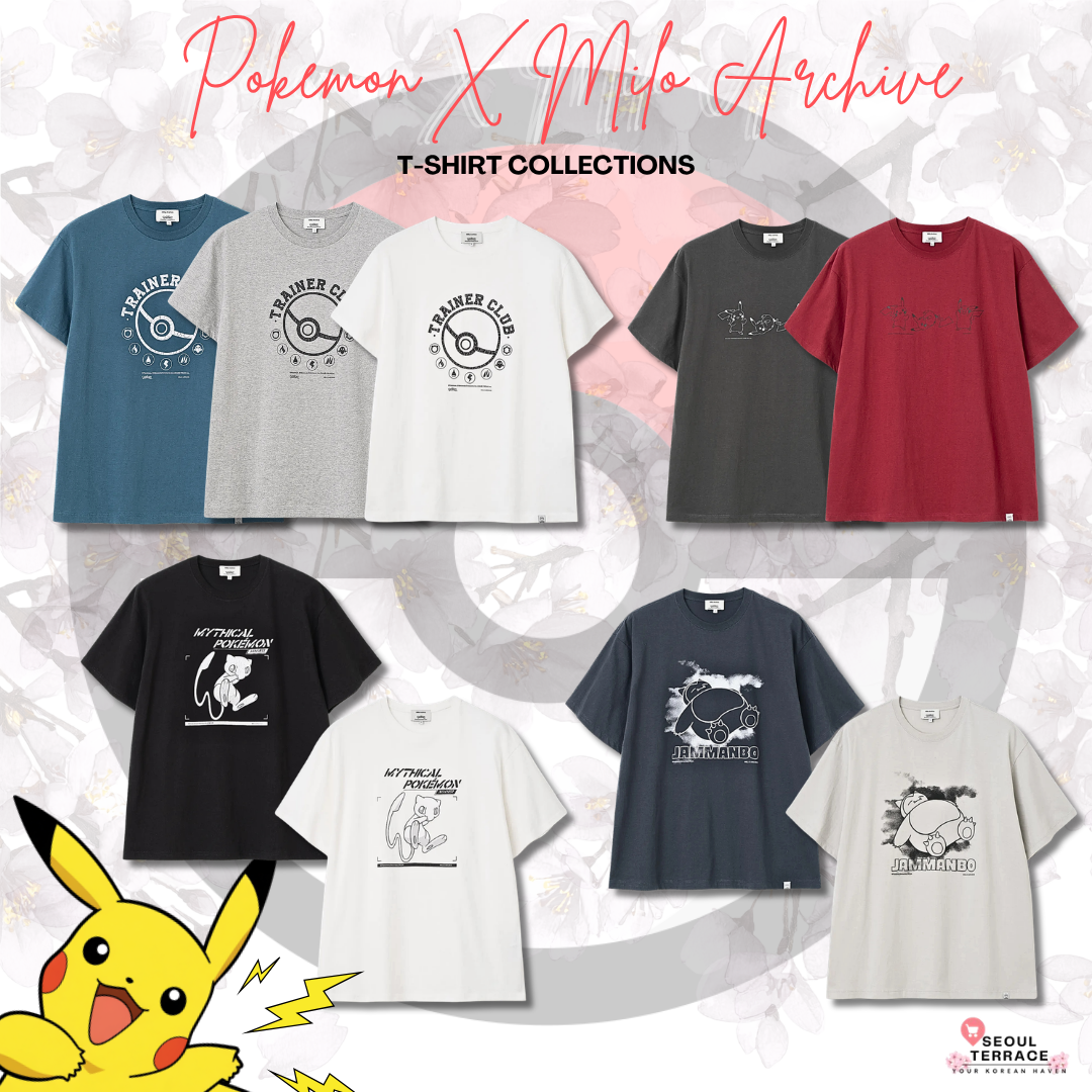 [Pokemon X Milo Archive] T-Shirt Collection