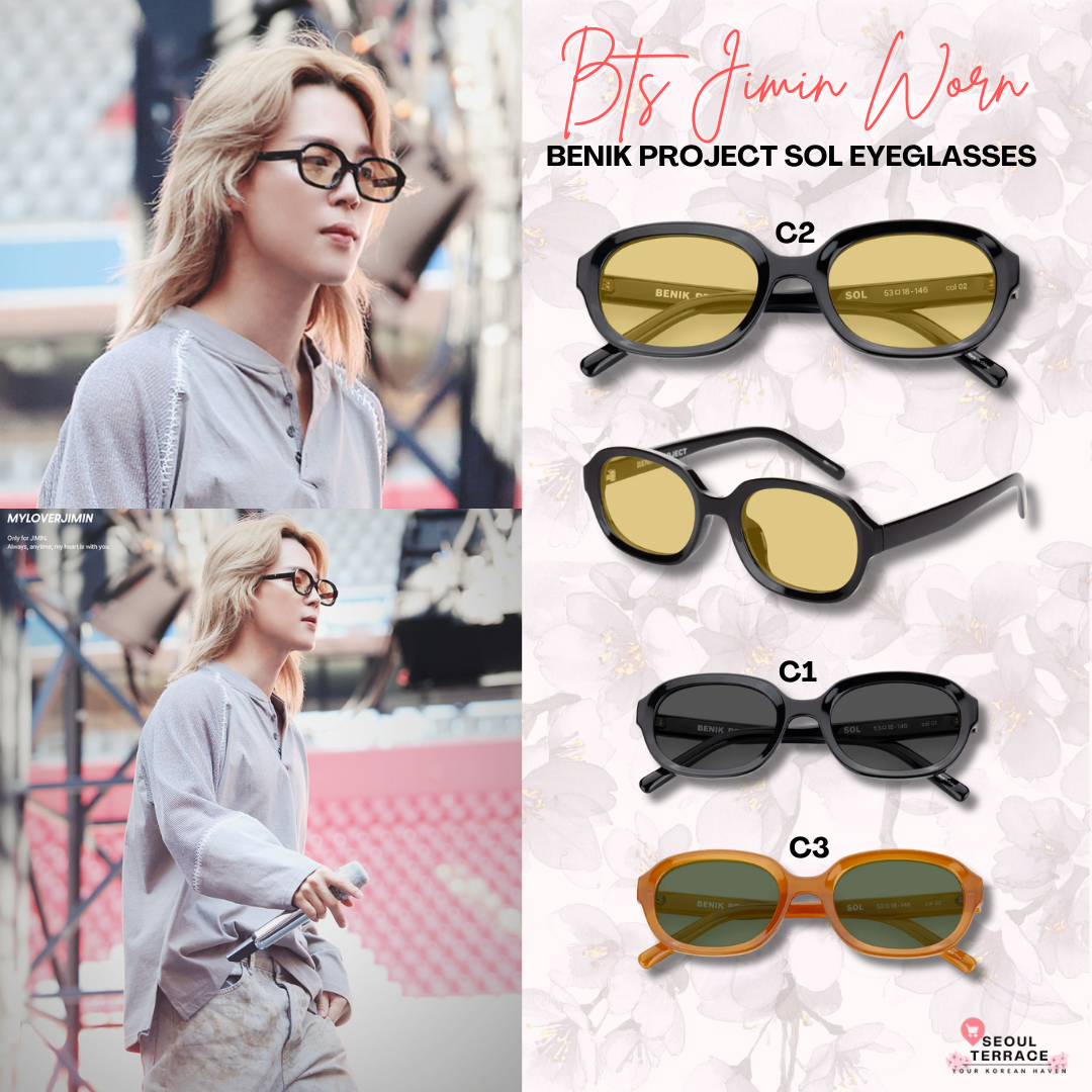 [Bts Jimin Worn] BENIK PROJECT Sol Eyeglasses