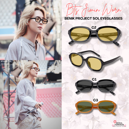 [Bts Jimin Worn] BENIK PROJECT Sol Eyeglasses