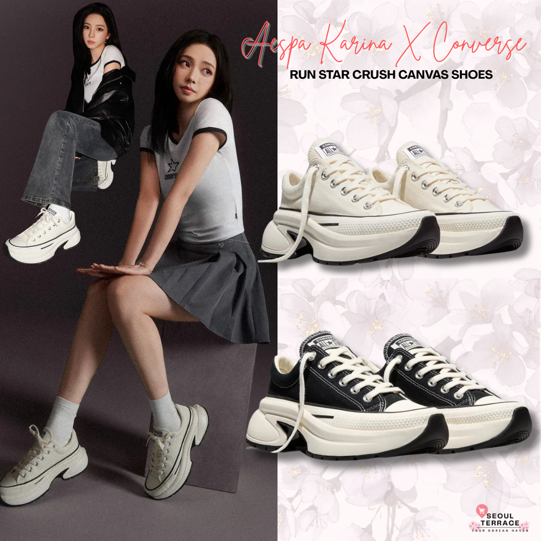 [Aespa Karina X Converse] Run Star Crush Canvas Shoes