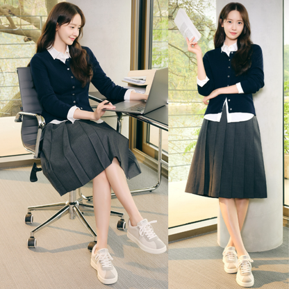 [Lim Yoona X LE MOUTON] Le Mouton Up Merino Wool Sneakers