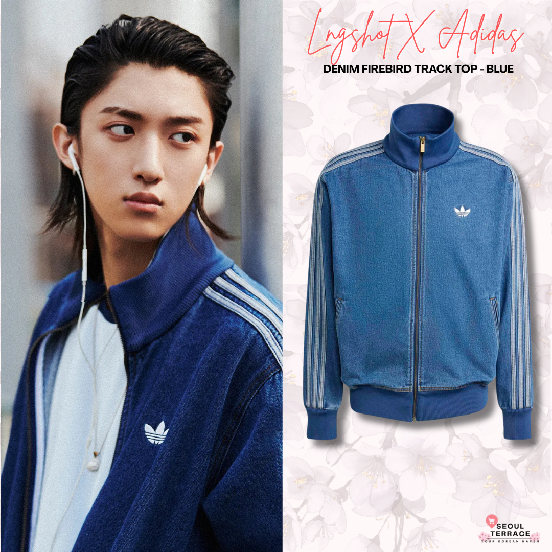 [LNGSHOT Pick] Denim Firebird Track Top - Blue