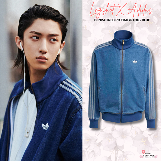 [LNGSHOT Pick] Denim Firebird Track Top - Blue