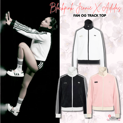[Blackpink Jennie X Adidas]  Fan OG Track Top