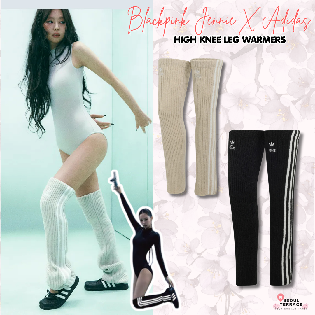 [Blackpink Jennie X Adidas] High Knee Leg Warmers