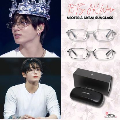 [BTS Jungkook Worn] NEOTERIA Biyani Sunglass