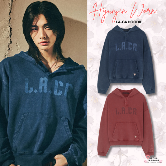 [Straykids Hyunjin Worn] 26Fall Guess LA-CA Hoodie