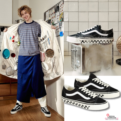 [Cortis X Vans] Premium Old Skool 36 Checkerboard Sidewall Shoes