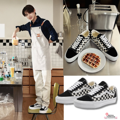 [Cortis X Vans] Premium Old Skool 36 Checkerboard Shoes