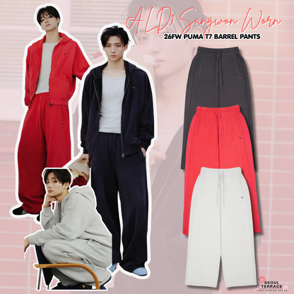 [ALD1 Sangwon Worn] 26FW Puma T7 Barrel Pants