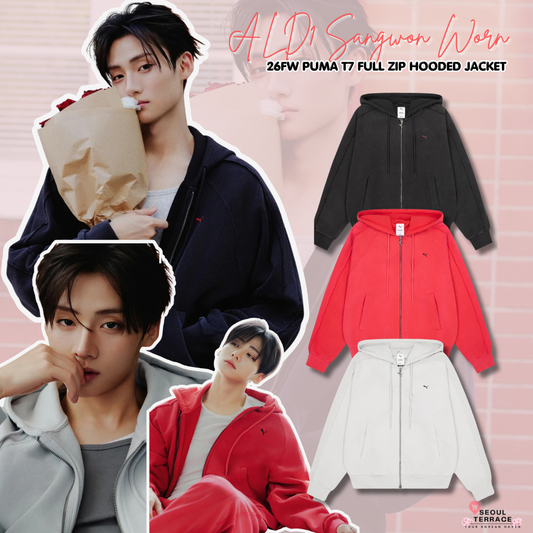 [ALD1 Sangwon Worn] 26FW Puma T7 Full Zip Hooded Jacket