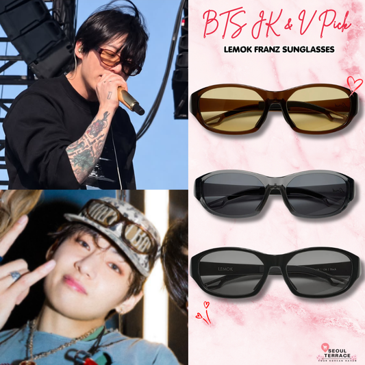 [BTS Jungkook & V Pick] LEMOK Franz Sunglasses