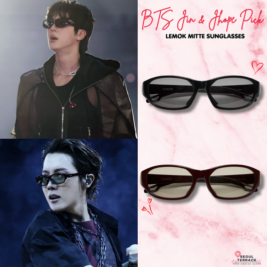 [BTS Jin & Jhope Pick] LEMOK Mitte  Sunglasses