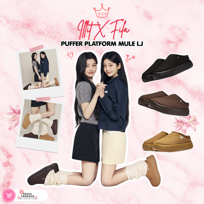 [Illit X Fila] Puffer Platform Mule LJ