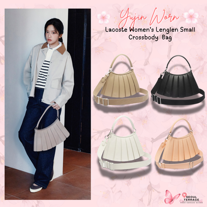 [Ive Ahn Yu-jin] Lacoste Women's Lenglen Small Crossbody Bag