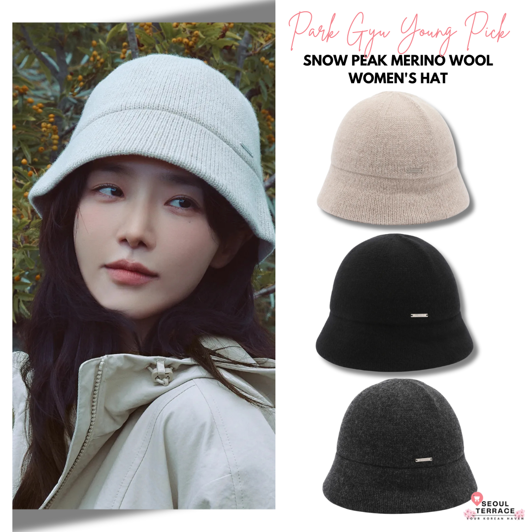[Park Gyu Young Pick] Snow Peak Merino Wool Women's Hat