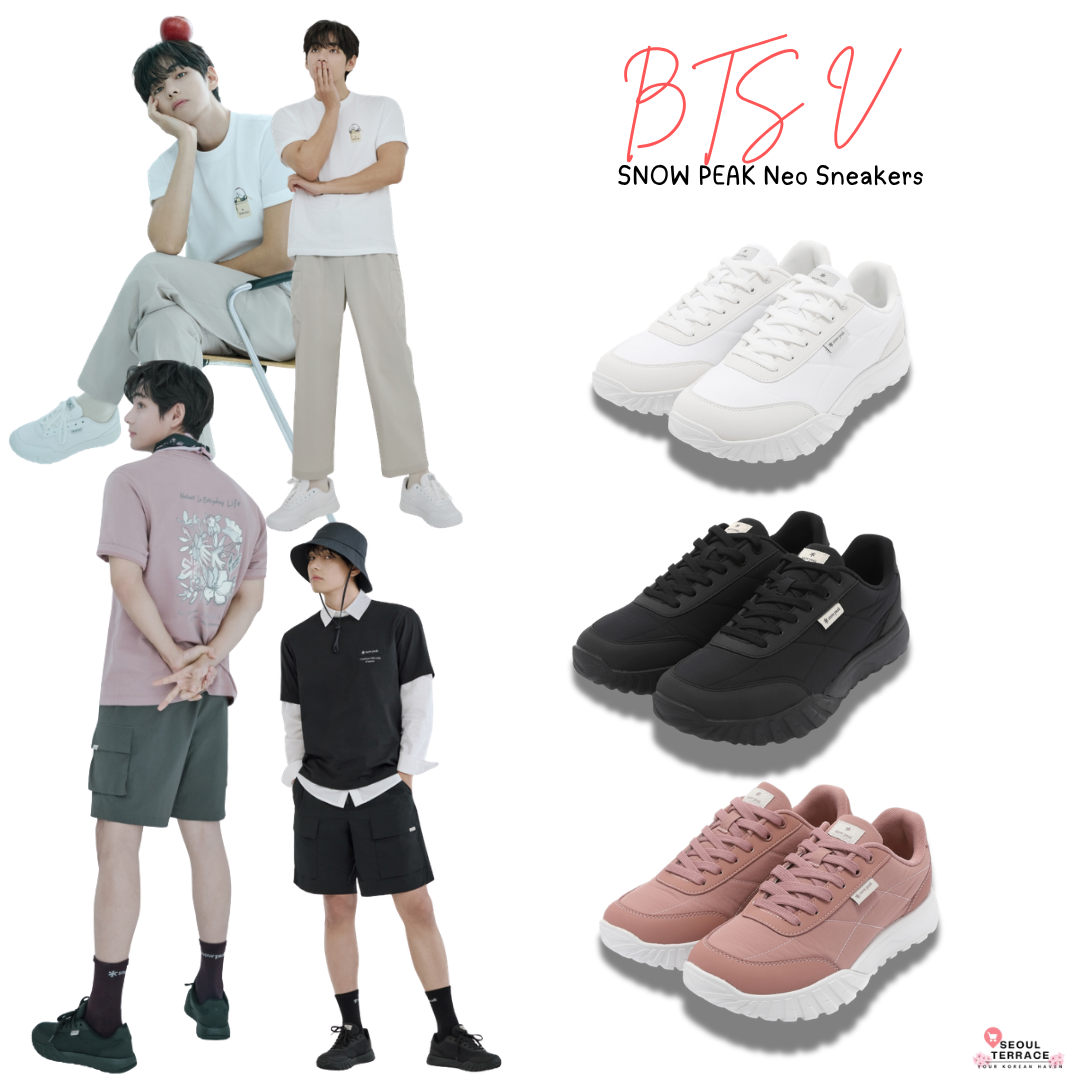 [BTS V Pick]26 Summer Snow Peak Neo Sneakers