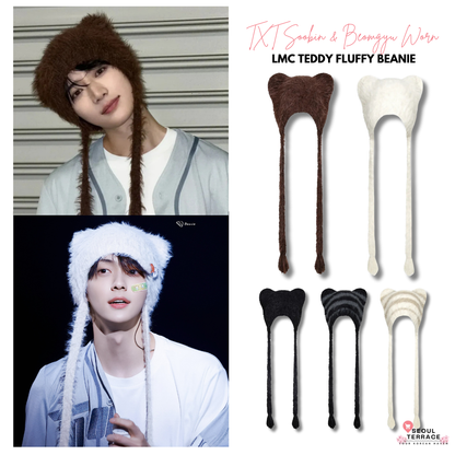 [TXT Soobin & Beomgyu Worn] LMC Teddy Fluffy Beanie
