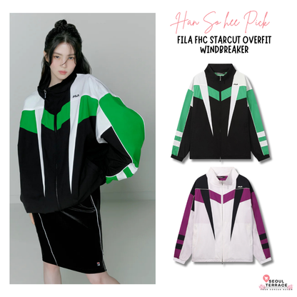 [Han So-Hee Worn] 26SS FILA FHC Starcut Overfit Windbreaker