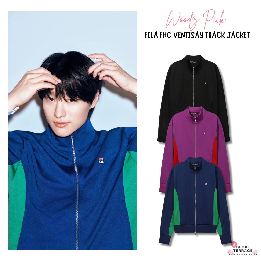 [Woodz Pick] Fila FHC Ventisay Track Jacket