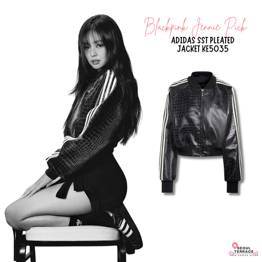 [Blackpink Jennie Pick] Adidas SST Pleated Jacket KE5035