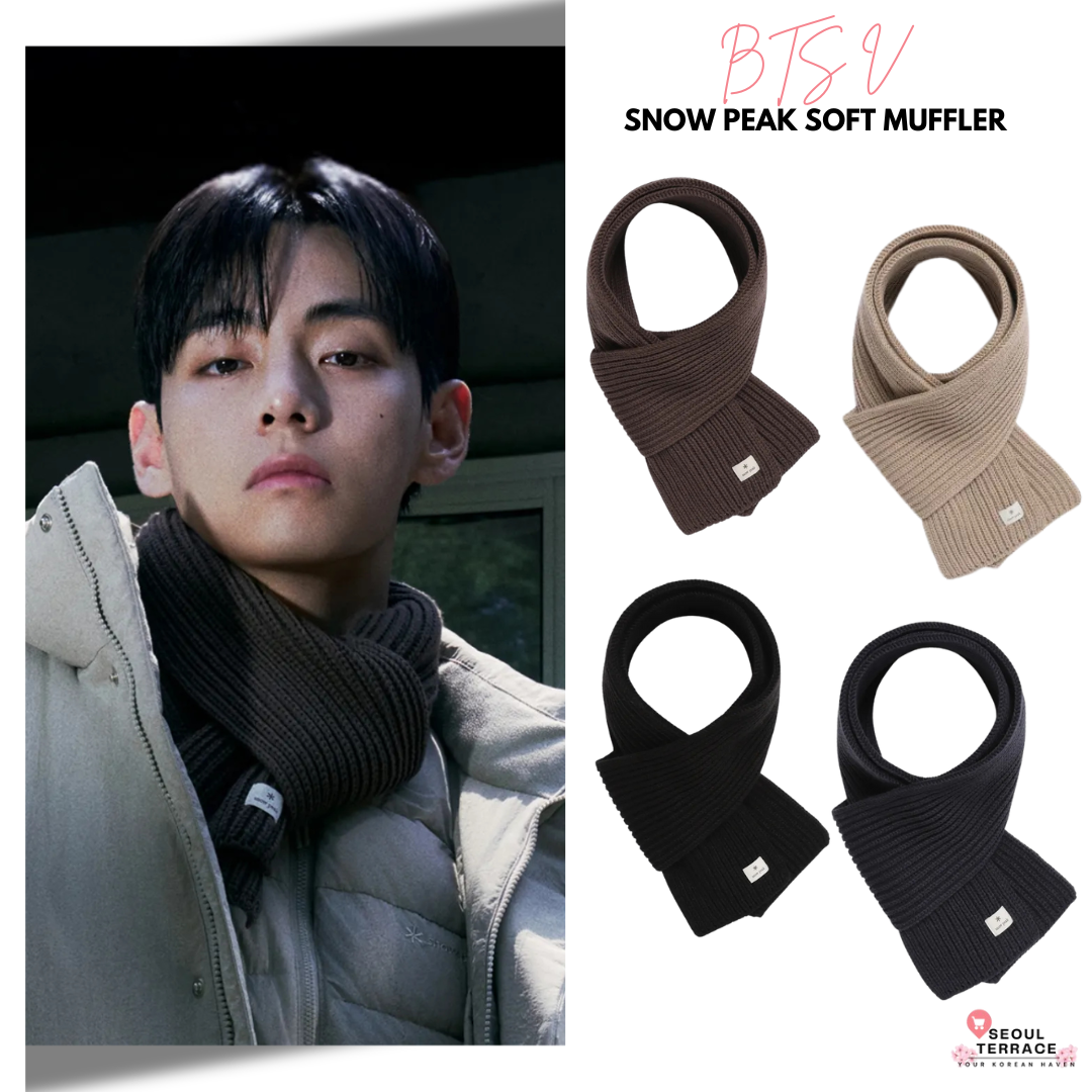 [Bts V Pick] Snow Peak Soft Muffler