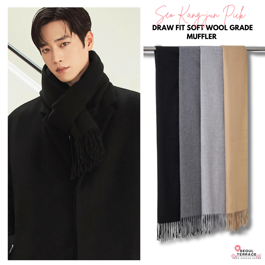 [Seo Kang-Jun Pick] Draw Fit Soft Wool Grade Muffler