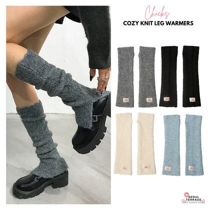 Chicks Cozy Knit Leg Warmers
