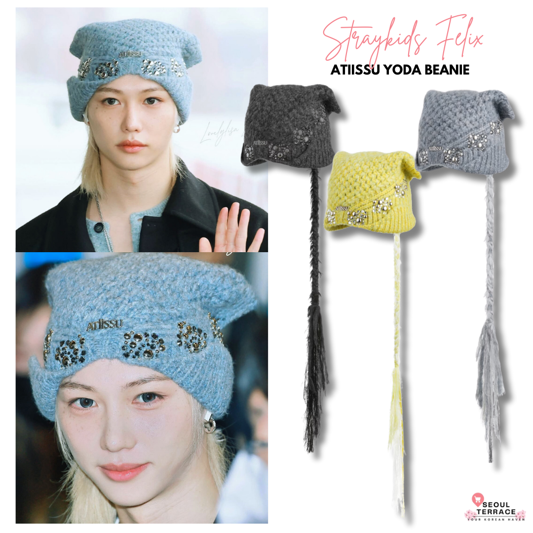 [Straykids Felix Worn] Atiissu Yoda Beanie