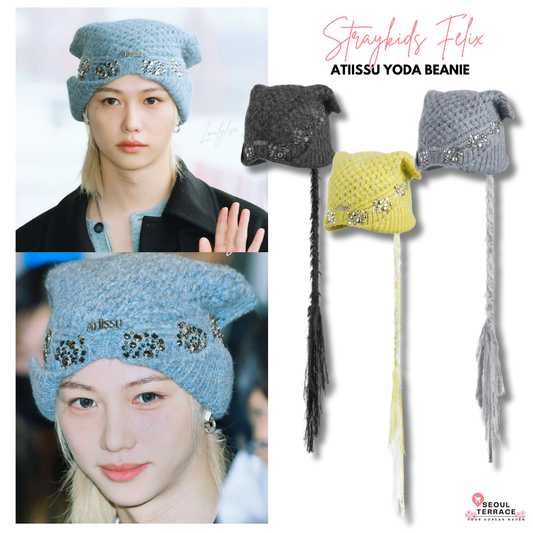 [Straykids Felix Worn] Atiissu Yoda Beanie
