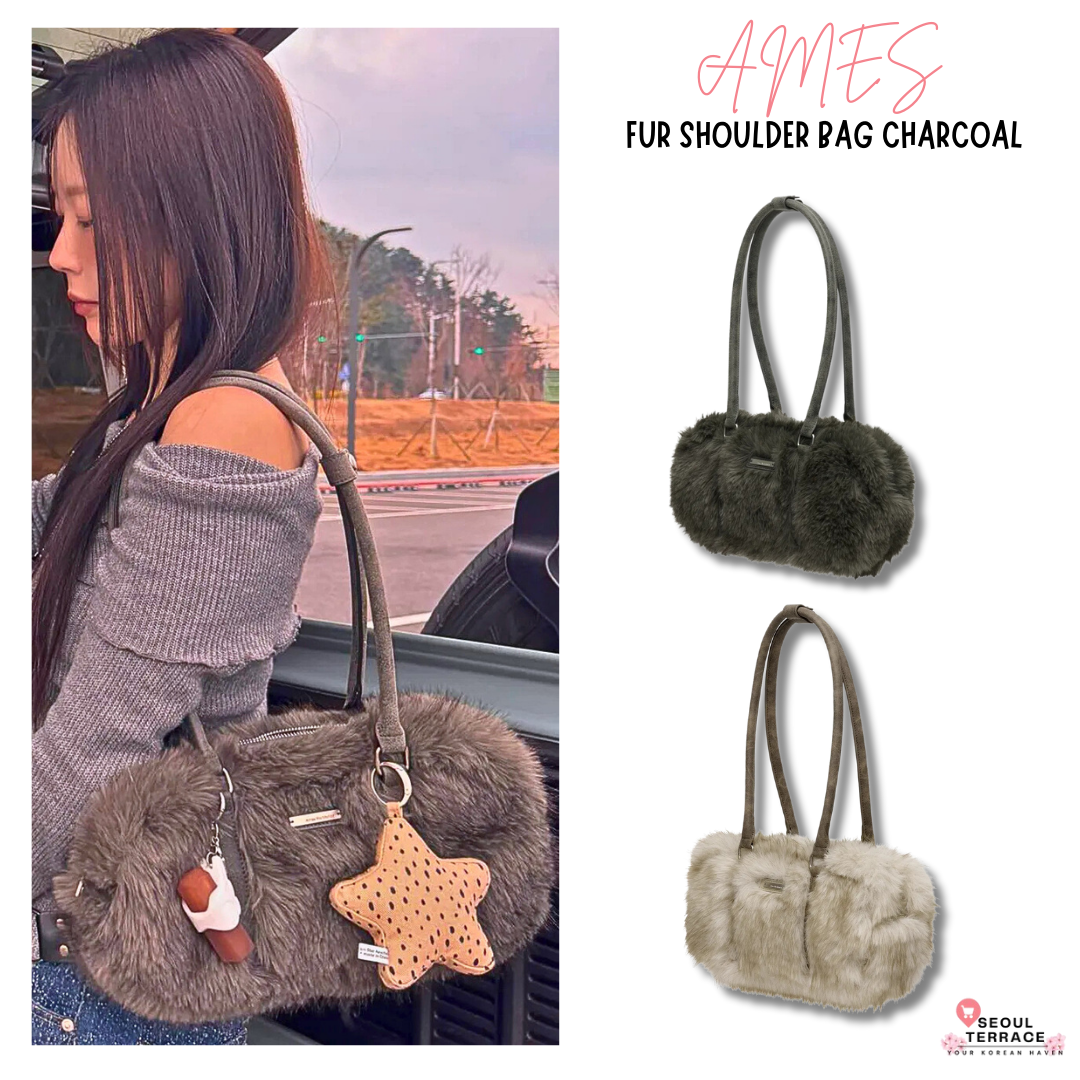 Ames Fur Shoulder Bag