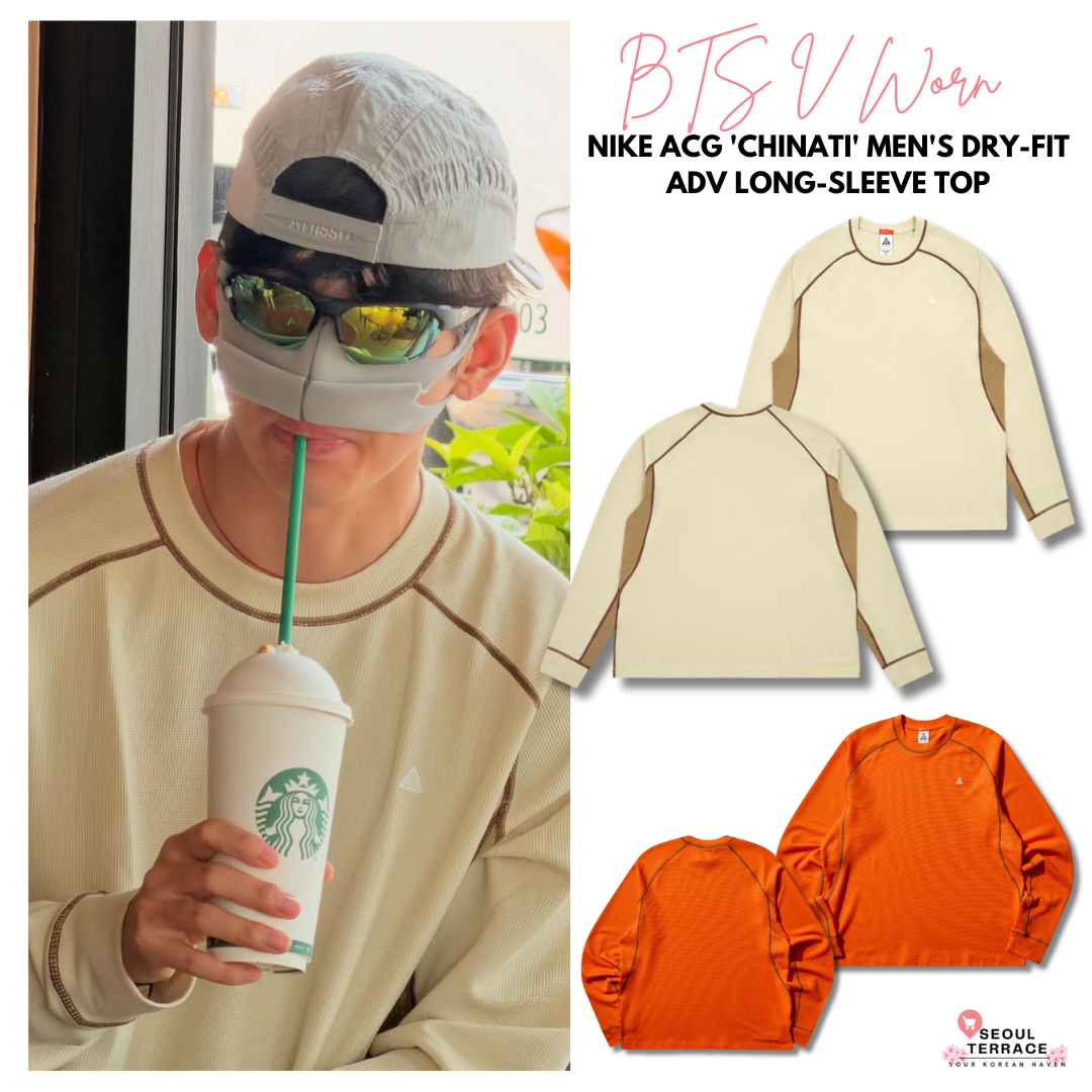 [BTS V Worn] Nike ACG 'Chinati' Men's Dry-FIT ADV Long-Sleeve Top