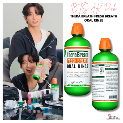 [BTS Jungkook Pick]Thera Breath Fresh Breath Oral Rinse