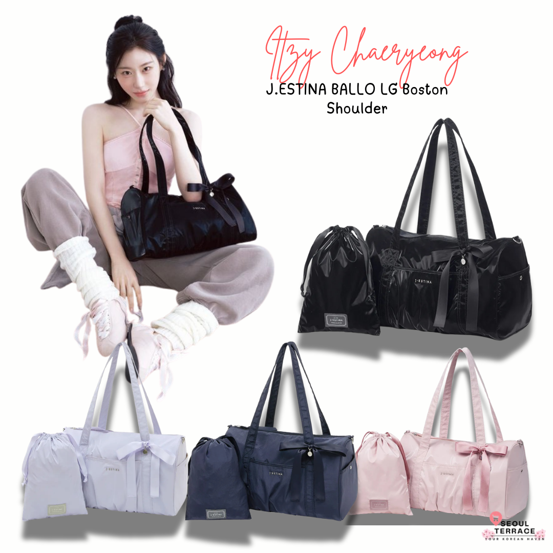 [Itzy Chaeryeong Pick] J.ESTINA BALLO LG Boston Shoulder Bag