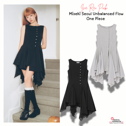 [Ive Rei Pick] Miseki Seoul Unbalanced Flow One Piece